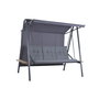 Banc Home ESPRIT Marron Gris foncé Acier Polywood 215 X 120 X 180 CM