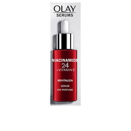 Olay Sérum Niacinamide 24 + Vitamine E Sans Parfum 40 ml Hydratation 24h Réduction Rides