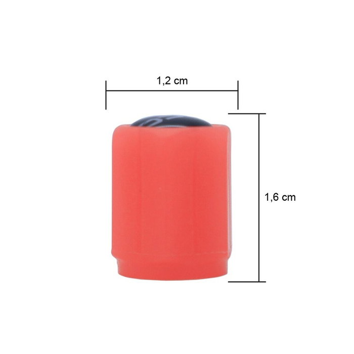 Occ Sport Bouchons de Valve LED Rouge
