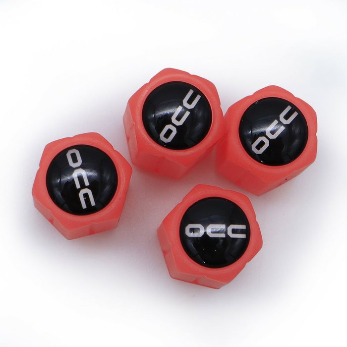 Occ Sport Bouchons de Valve LED Rouge
