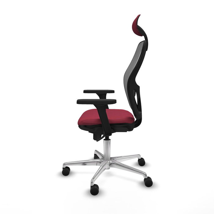 Piqueras y Crespo Chaise de Bureau avec Appui-tête 3D086N1 Bordeaux Piqueras y Crespo Chaise de Bureau avec Appui-tête 3D086N1 Bordeaux
