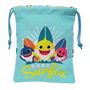 Sac pour snack Baby Shark Surfing Bleu Blanc PVC 20 x 25 x 1 cm Sac