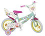 Toimsa Bicicleta Peppa Pig 14" - Vélo enfant pour 4 à 6 ans (36 mois min) avec roues de 14 pouces, licence officielle, en espagnol