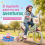 Toimsa Bicicleta Peppa Pig 14" - Vélo enfant pour 4 à 6 ans (36 mois min) avec roues de 14 pouces, licence officielle, en espagnol