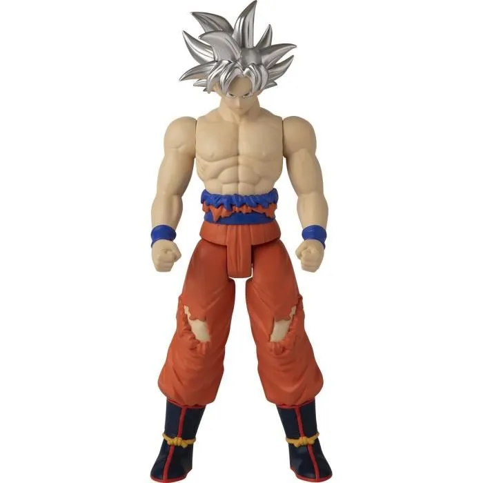 Bandai Dragon Ball Figurine Collector Limit Breaker Ultra Instinct Goku 30 cm Articulée - Dragon Ball Super - Orange Bleu Gris