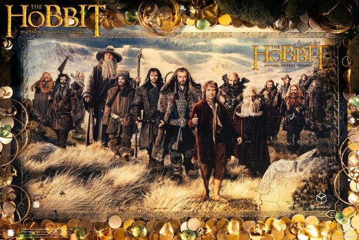 Q Workshop Le Hobbit Tapis de jeu Thorin's Company