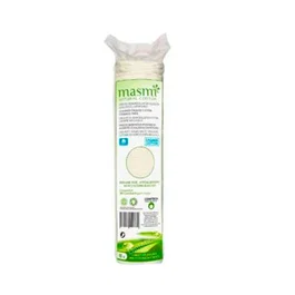 MASMI Disques démaquillants en coton écologique 80 unités