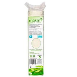 MASMI Disques démaquillants en coton écologique 80ud