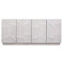 Buffet DKD Home Decor Blanc Crème Bois de manguier 180 x 40 x 80 cm