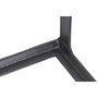 Home ESPRIT Jeu de 2 tables Blanc Multicouleur Argenté