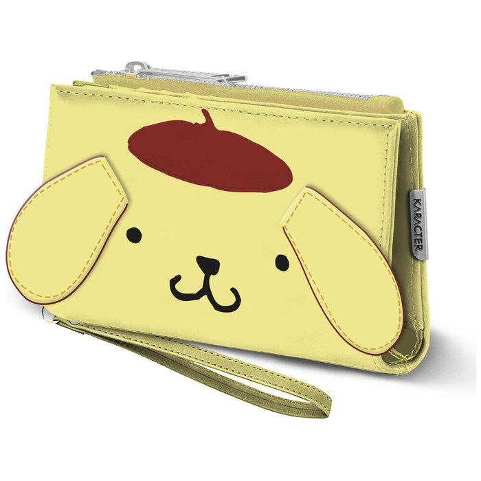Karactermania Portefeuille fin Pompompurin Face Sanrio Karactermania Portefeuille fin Pompompurin Face Sanrio