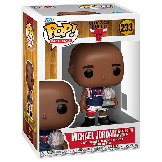 Funko NBA Legends POP! Michael Jordan Chicago Bulls (1998 ASG MVP)