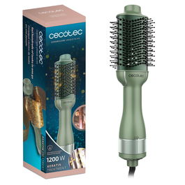 Cecotec Brosse Lissante Céramique CeramicCare Unique 1200W 3 temp., kératine, argan
