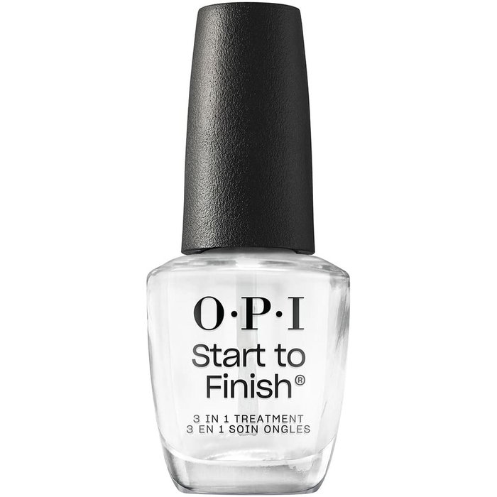 OPI Start To Finish Soin 3 en 1 Base, Top Coat et Fortifiant 15 ml
