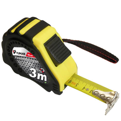 Tuman Flexomètre Magnétisé avec Ruban Nylon 3 m x 16 mm Tuman Flexomètre Magnétisé avec Ruban Nylon 3 m x 16 mm