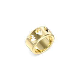 Bague Femme Guess JUBR06086JWYG58 Doré 18