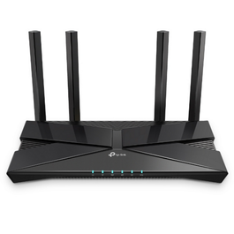 TP-LINK Routeur Wi-Fi AX1800 Dual-Band Gigabit 802.11ax, Noir, Modèle Archer AX1800