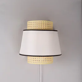 Aplique Quilmes SKD-W1024 en Ratán y Madera