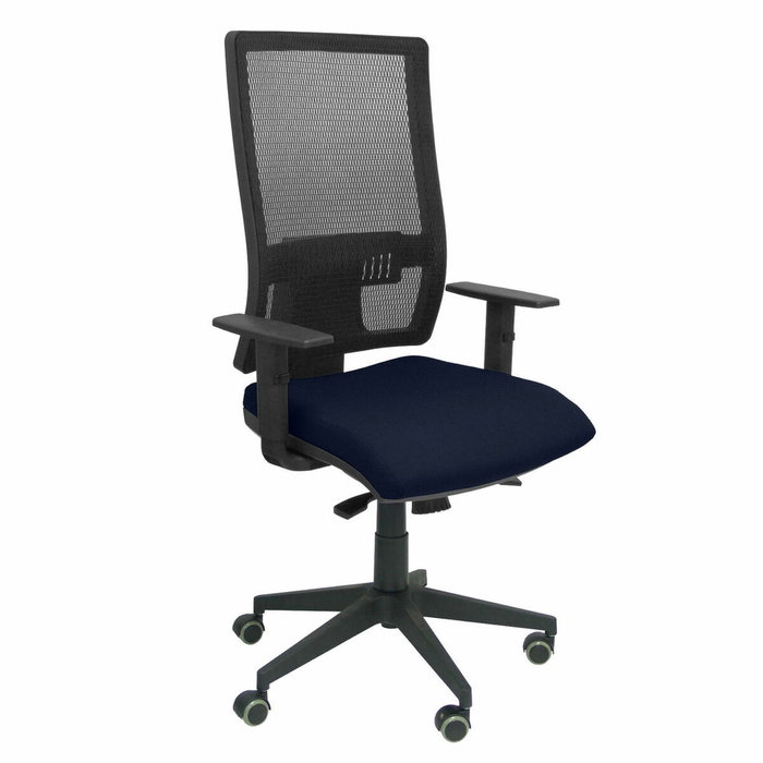 PIQUERAS Y CRESPO Chaise de Bureau Horna Bali Bleu Marine