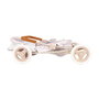 Decuevas Coche de muñeca - Poussette de poupée pliable avec ombrelle pour poupées jusqu'à 48 cm, dimensions 38x65x60 cm