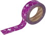 Innspiro Cinta masking tape Washi fleurs roses 15mm x 10m série Metal