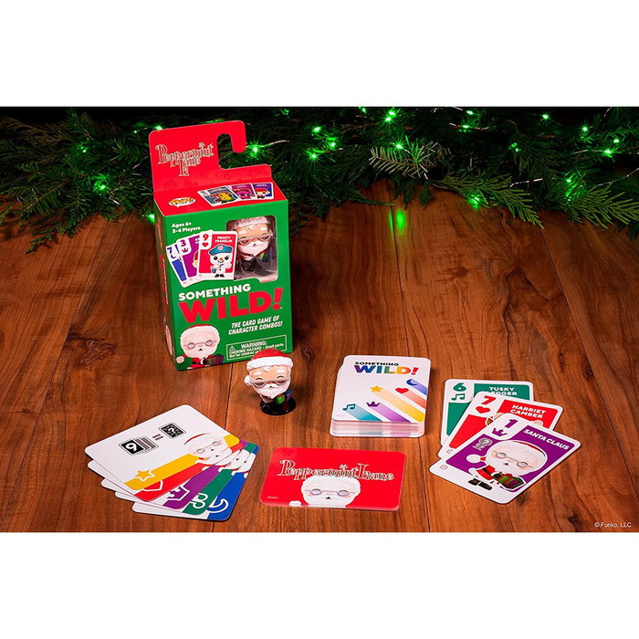 Funko Something Wild! Peppermint – Jeu de Cartes avec Figurine Pop, 2-4 joueurs, dès 6 ans