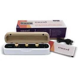 Morphee - Box Mood - Boîtier de méditation avec 600 séances audio guidées et 10 thématiques pour le bien-être mental