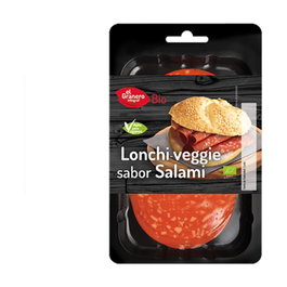 El Granero Integral Lonchas veganas sabor Salami Bio 100g (Lot de 6)