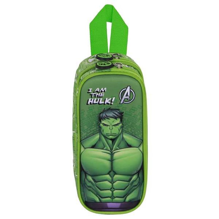 Trousse Fourre-Tout Double Hulk Vert