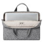 Rivacase 7921 Anvik Sac pour ordinateur portable 14 pouces gris clair