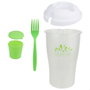 Take Away Conteneur à salade avec fourchette et mini contenant