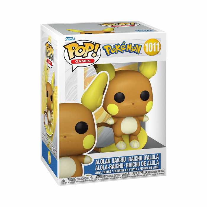 FUNKO Figurine Pop! Pokemon Alolan Raichu FUNKO Figurine Pop! Pokemon Alolan Raichu