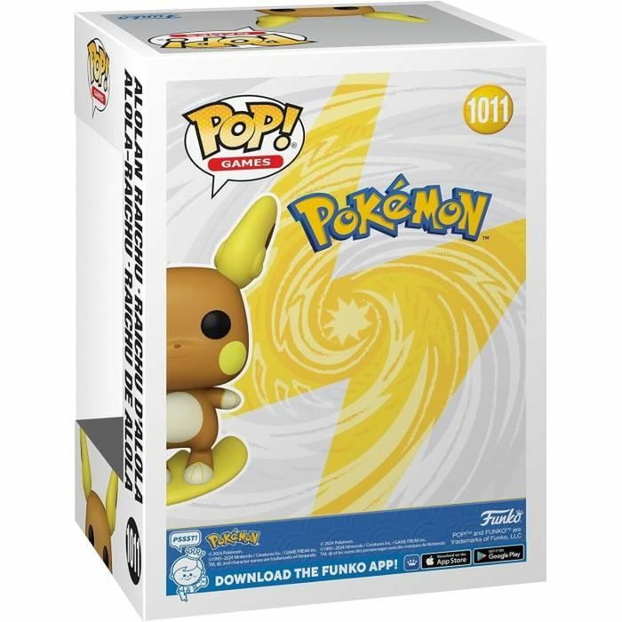 FUNKO Figurine Pop! Pokemon Alolan Raichu FUNKO Figurine Pop! Pokemon Alolan Raichu