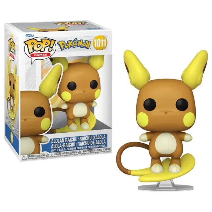 Funko Pop! Figurine - Raichu (Alolan) - 9 cm - Multicolore - Jeu Pokémon - À partir de 3 ans Funko Pop! Figurine - Raichu (Alolan) - 9 cm - Multicolore - Jeu Pokémon - À partir de 3 ans