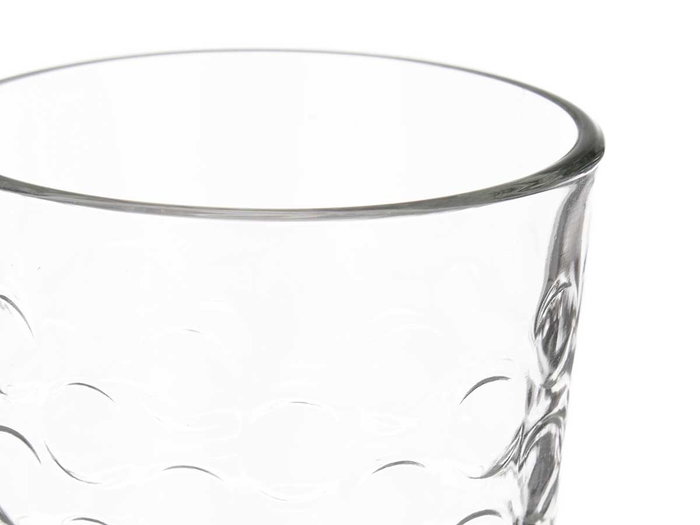 VIVALTO Set de 6 verres PUNTOS 190ml en verre transparent