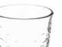 VIVALTO Set de 6 verres PUNTOS 190ml en verre transparent