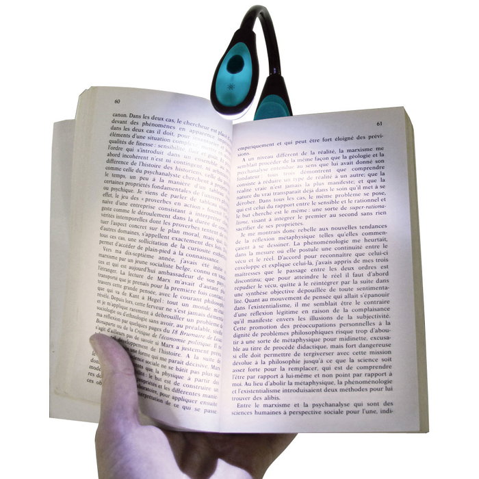 Je cherche une Idee Lampe de lecture avec pince et bras flexible