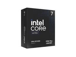 Intel Core Ultra 7 270K Plus Processeur LGA1851 BOX 24 Cœurs jusqu'à 5.5 GHz avec NPU IA