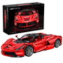 CADA Master Viva Hypercar 4739 Pièces - Maquette Statique Supercar Collection 1:8 avec Changement de Vitesses 4 Rapports, Suspension Réglable, Portes Papillon et Spoiler