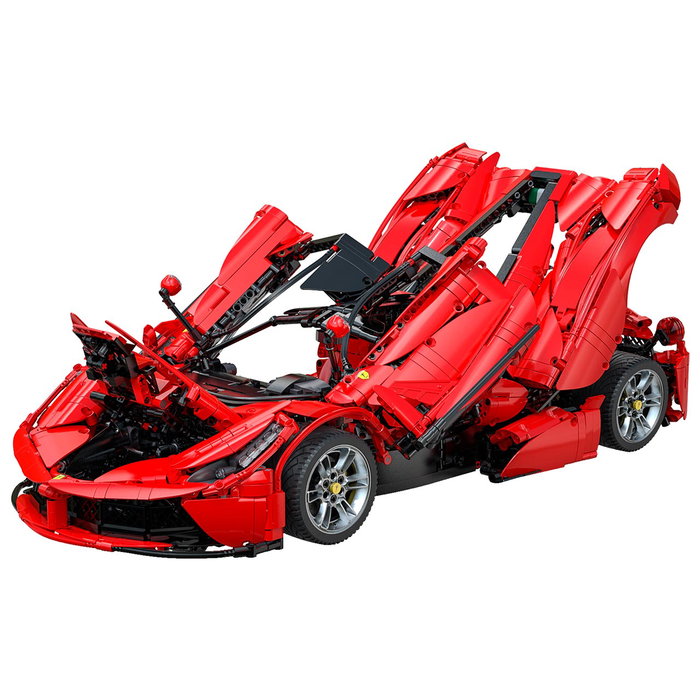 CADA Master Viva Hypercar 4739 Pièces - Maquette Statique Supercar Collection 1:8 avec Changement de Vitesses 4 Rapports, Suspension Réglable, Portes Papillon et Spoiler