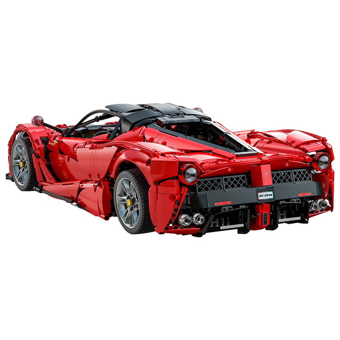 CADA Master Viva Hypercar 4739 Pièces - Maquette Statique Supercar Collection 1:8 avec Changement de Vitesses 4 Rapports, Suspension Réglable, Portes Papillon et Spoiler