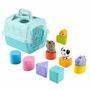 Fisher-Price Trieur Caisse de Transport d'Animaux avec 8 blocs