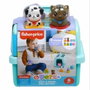 Fisher-Price Trieur Caisse de Transport d'Animaux avec 8 blocs