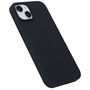 eSTUFF INFINITE ROME Coque magnétique en silicone pour iPhone 15 Plus, Noir, 81% matériaux recyclés, protection chute 2 m, compatible MagSafe