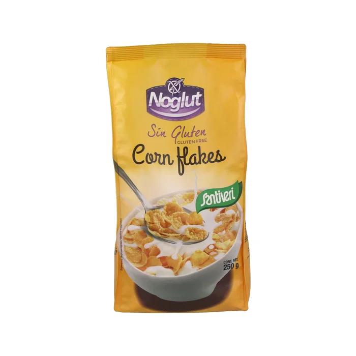 Santiveri Noglut Corn Flakes 250g - Céréales de maïs sans gluten Santiveri Noglut Corn Flakes 250g - Céréales de maïs sans gluten