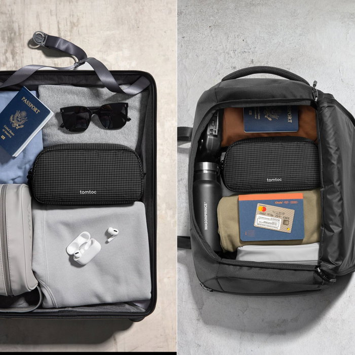 tomtoc Light-T12 Advanced Tech Organizer Pro S Noir