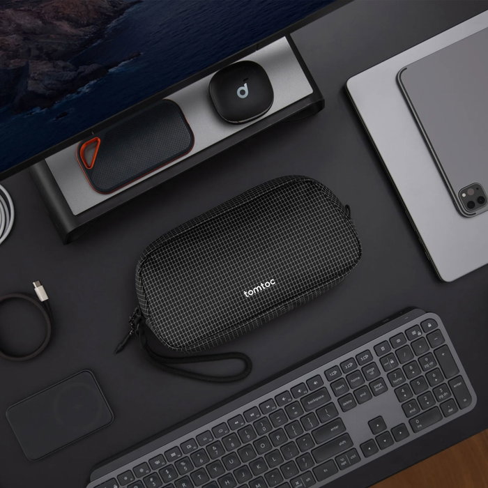 tomtoc Light-T12 Advanced Tech Organizer Pro S Noir