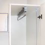 Emuca Porte-vêtements extractible Self, 800 mm