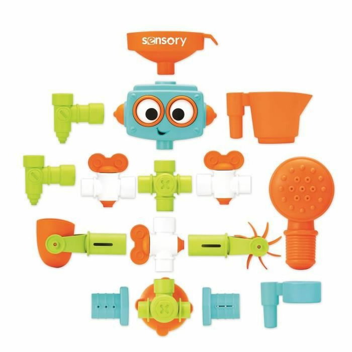 Infantino Robot Senso Jeu de bain multi-activités Infantino Robot Senso Jeu de bain multi-activités