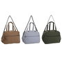 Sac-à-main Femme Home ESPRIT Vert Beige Lila 42 x 19 x 30 cm (3 Unités)